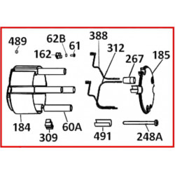 Boîtier de câblage pour FEKA VX 550 MA