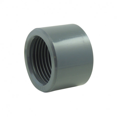 Réduction simple PVC Ø20 - 3/8" mâle - femelle 