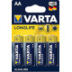 Piles rondes 1.5V AA LR6