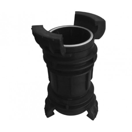 Réduction à verrou DN 80X50 raccord symétrique polypropylène