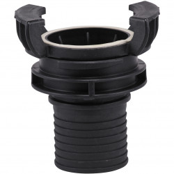 raccord symétrique polypropylène à douille annelée à verrou DN50