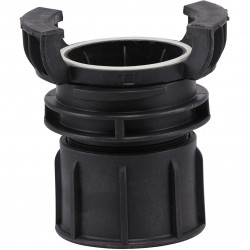 raccord symétrique polypropylène femelle à verrou DN40