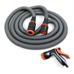 TUYAU EXTENSIBLE EVA 7.5M-22.5 M + PISTOLET