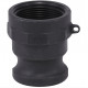 Raccords rapides polypropylène adaptateur femelle A 3"