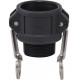 Raccords rapides polypropylène coupleur mâle B 1/2"