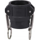 Raccords rapides polypropylène coupleur femelle D 2"