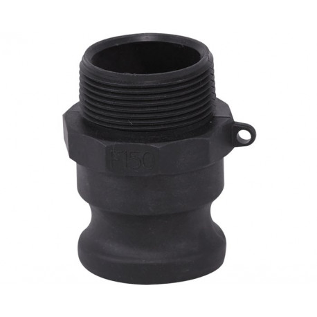 Raccords rapides polypropylène adaptateur mâle F 1"