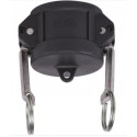 Raccords rapides polypropylène bouchon coupleur DC 1 1/4" 
