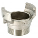 Raccord symétrique male sans verrou inox DN25 x 1'