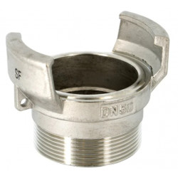 Raccord symétrique mâle sans verrou inox DN65 x 2'1/2