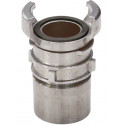 Raccord symétrique femelle à verrou inox DN65 x 2'1/2