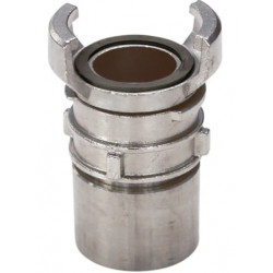 Raccord symétrique femelle à verrou inox DN80 x 3'