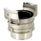 Raccord symétrique à souder à verrou inox DN100
