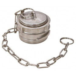 Bouchon symétrique à verrou inox DN65