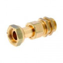 Raccord coulissant pour rail support compteur DN15