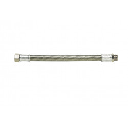 Flexible galva 1"1/4 1000 mm mâle-femelle droit sans coude