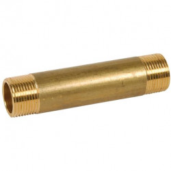 Tube d'attente laiton - mâle DN3/4'' L110