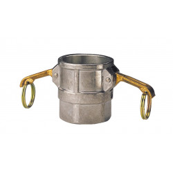 Raccords rapides aluminium coupleur femelle à cames D 3/4"