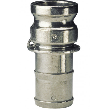 Raccords rapides aluminium adaptateur cannelé E 2"