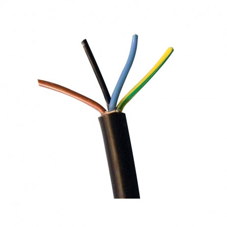3G X 2.5 mm² Câble d'alimentation souple HO7RNF (à la coupe)