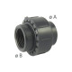 Union PVC 3 pièces Femelle - Femelle Ø32 x 1"
