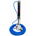 3SR PACK Pompe forage 3 pouces pré-équipée 416/40 TRI - 0,75 kW