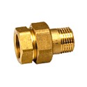 Union laiton droit mâle femelle à visser 3/4"