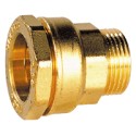 Raccord laiton mâle pour tube PE 40 - 1"1/4