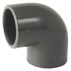 Coude à 90 ° PVC égal à coller 20x20 - CODITAL - raccords PVC - RSpompe.