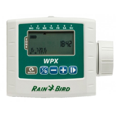 programmateur à pile 9 V WPX 6 stations - Rain Bird - programmateur d'arrosage - RS-pompes.