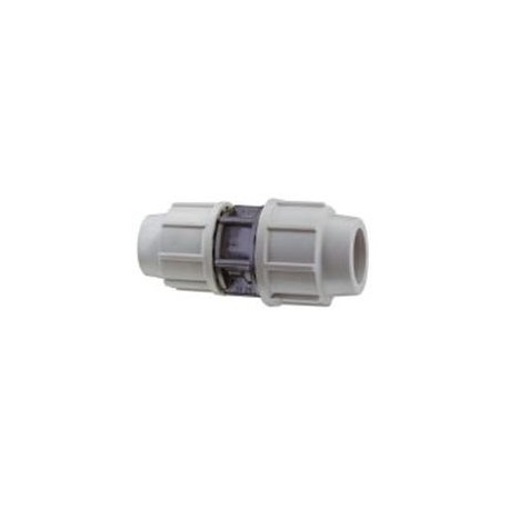 Manchon compression réduit diamètre 32 x 25 mm pour tube PE - PLASSON