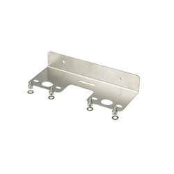 Fixation murale double en inox pour filtres CINTROPUR NW 25 Duo / NW 25x2 / NW32x2