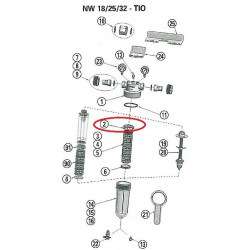 Hélice centrifuge pour NW18/25/32/TIO - CINTROPUR 