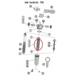 Support PVC du tamis pour NW18 - CINTROPUR 