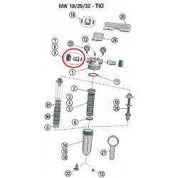 Raccord + O.Ring pour NW25 ¾ - NW32 - CINTROPUR 