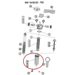 Cuve transparente pour NW18 - CINTROPUR 