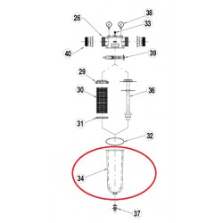 Cuve transparente pour NW50/62/75 - CINTROPUR