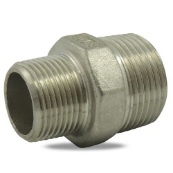 Mamelon inox 316 réduit 1/4"-1/8" mâle-mâle - 8245