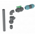 Kit de refoulement pour pompe de relevage sortie verticale 1"1/2 50mm - CALPEDA