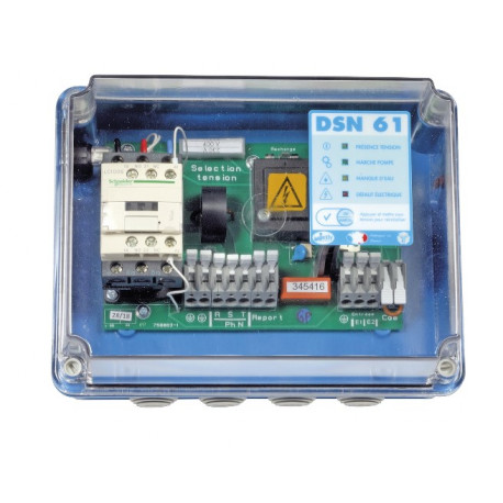 COFFRET DSN 61 / 12 A (M/T) protection manque d'eau forage Jetly