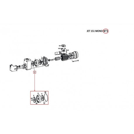 Kit turbine et diffuseur - Jet 151