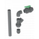 Kit de sortie verticale pour pompe de relevage - 1"1/2 50MM - 2m