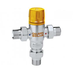Mitigeur thermostatique domestique solaire 3/4" - 1.7Kvs