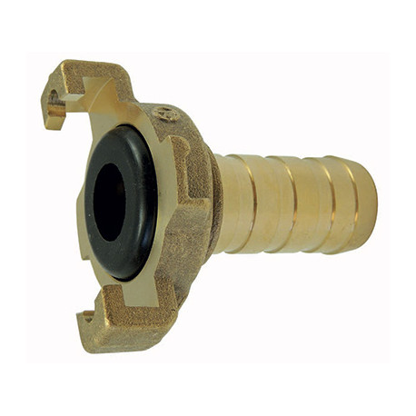 Raccord express laiton cannelé 19-21mm avec joint NBR monté