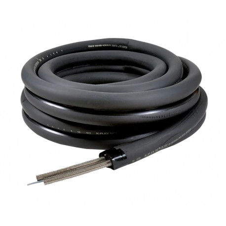 Conduit inox bi-tube pour panneau solaire - 10 m