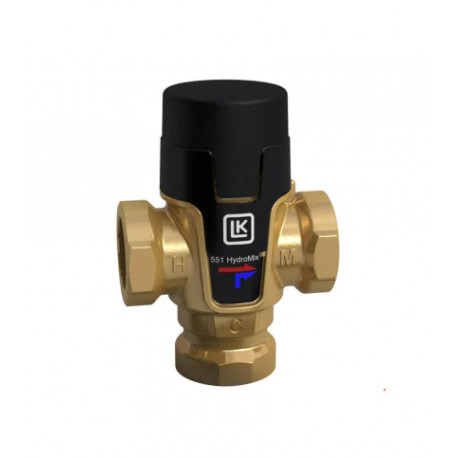 MTL - Mitigeur thermostatique montage en L - 1''F - 25 à 45°C