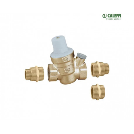 Réducteur de pression incliné R53320MR – Caleffi – 3/4" sans manomètre avec raccords