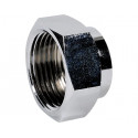 Manchon réduit en laiton réduit chromé à visser 3/4'' - 1/2" FF