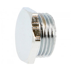 Mamelon égal laiton chromé à visser 3/8'' MF