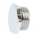 Bouchon mâle en laiton réduit chromé à visser 3/4"